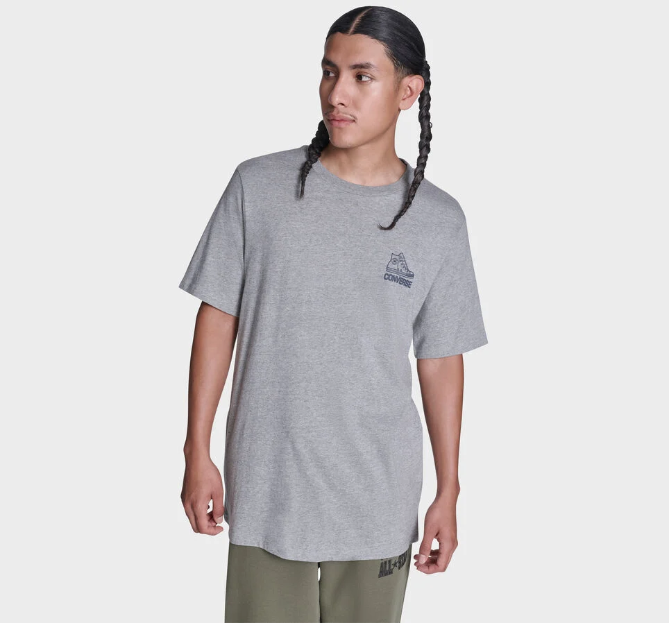 CONS Vintage Chucks T-Shirt Vintage Grey Heather